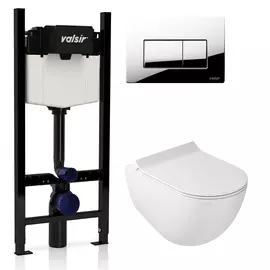 Унитаз с инсталляцией Valsir Winner S KIT VSCR 7317 Slim P1