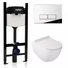 Унитаз с инсталляцией Valsir Winner S KIT VSCR 7317 Std P3