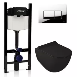 Унитаз с инсталляцией Valsir Winner S KIT VSCR 7317NEMT Slim P1
