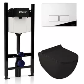 Унитаз с инсталляцией Valsir Winner S KIT VSCR 7317NEMT Slim P3