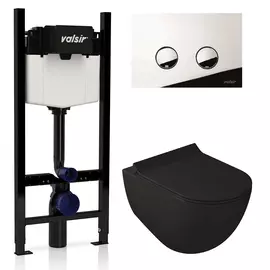 Унитаз с инсталляцией Valsir Winner S KIT VSCR 7317NEMT Slim P4