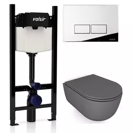 Унитаз с инсталляцией Valsir Winner S KIT VSCR 7334GM Slim P3