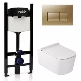 Унитаз с инсталляцией Valsir Winner S KIT VSMG 5486 Slim P1