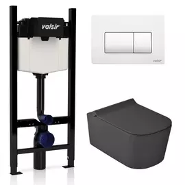 Унитаз с инсталляцией Valsir Winner S KIT VSWM 5486NEMT Slim P1