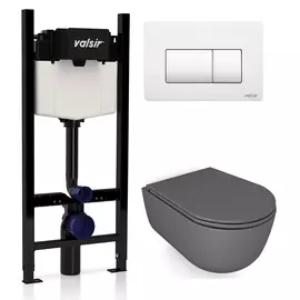 Унитаз с инсталляцией Valsir Winner S KIT VSWM 7334GM Slim P1