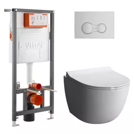 Унитаз с инсталляцией Vitra Sento L-Box 9830B003-7207