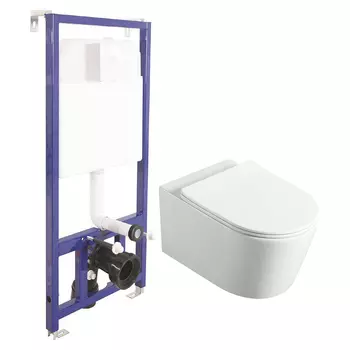 Унитаз с инсталляцией Vincea Berges Novum Cute VT1-24