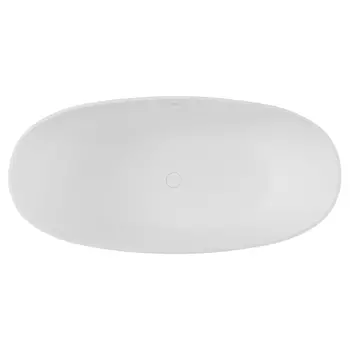 Ванна из литьевого мрамора Allen Brau Krion Oval 171x82 2.35003.21