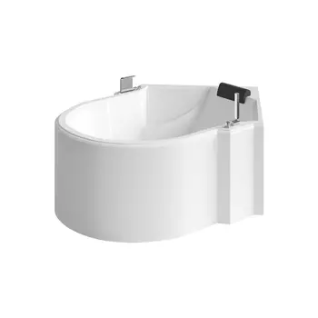 Ванна из литьевого мрамора Цвет и Стиль Армада 208х159 белая