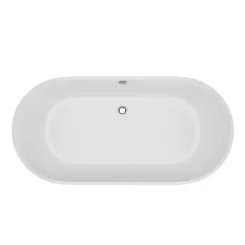 Ванна из литьевого мрамора Delice Olivia 165х80