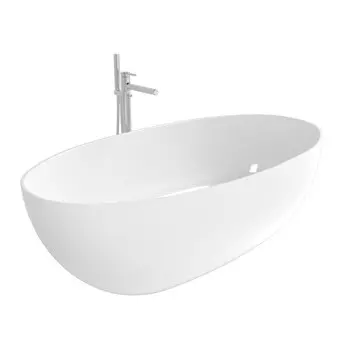 Ванна из литьевого мрамора Whitecross Diamond 170х87 0201.170087.100