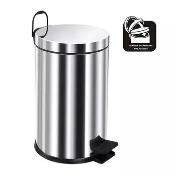 Ведро для мусора Berges 121008 12л микролифт