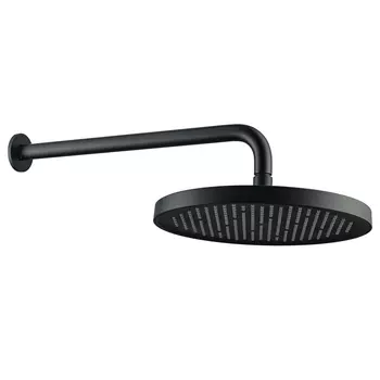 Верхний душ Акватек AQ2080MB черный матовый