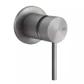 Внешняя часть смесителя для душа Gessi 316 Flessa 54019.239 шлифованная сталь