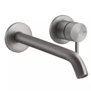 Внешняя часть смесителя для раковины Gessi 316 Flessa 54086.239 шлифованная сталь