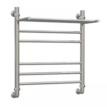 Водяной полотенцесушитель Акванерж Прямая групповая с полкой 60х50