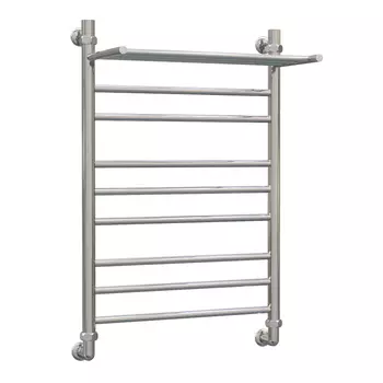 Водяной полотенцесушитель Акванерж Прямая групповая с полкой 70х50