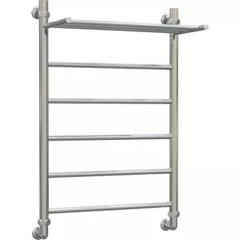 Водяной полотенцесушитель Акванерж Прямая с полкой 70х60