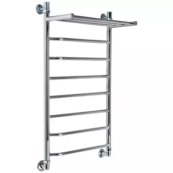 Водяной полотенцесушитель Акванерж Трапеция Прямая с полкой 100х50