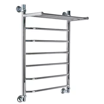 Водяной полотенцесушитель Акванерж Трапеция Прямая с полкой 60х60