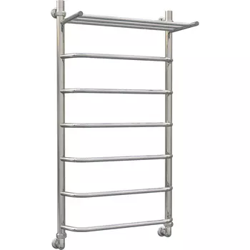 Водяной полотенцесушитель Акванерж Трапеция с полкой 100х60