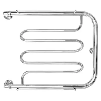 Водяной полотенцесушитель Двин Dw 60/60 1-1/2 с полкой К0 хром