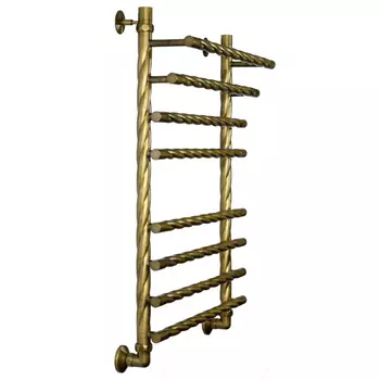 Водяной полотенцесушитель Двин F braid 80/60 1-3/4-1/2 К3 состаренная бронза