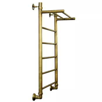 Водяной полотенцесушитель Двин Fj 80/60 1-1/2 К3 состаренная бронза