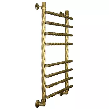 Водяной полотенцесушитель Двин N braid 100/50 1-3/4-1/2 К3 состаренная бронза