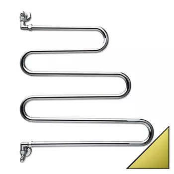 Водяной полотенцесушитель Margaroli Vento 405 золото