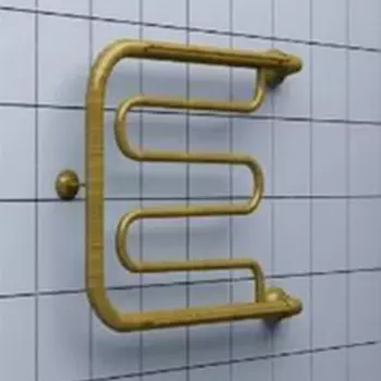 Водяной полотенцесушитель Ника ECON ПМ 50/40 с полкой бронза