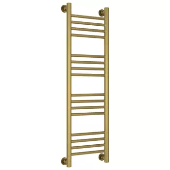 Водяной полотенцесушитель Сунержа Богема+ прямая 100х30 состаренная латунь