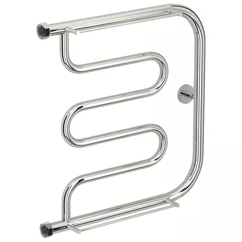 Водяной полотенцесушитель Сунержа Лира 50х50 хром с полкой