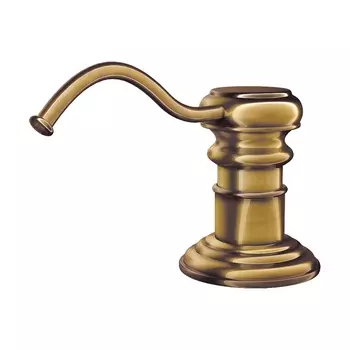 Встраиваемый дозатор для жидкого мыла Omoikiri OM-01-AB 4995003 античная латунь