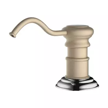 Встраиваемый дозатор для жидкого мыла Omoikiri OM-01-CH шампань