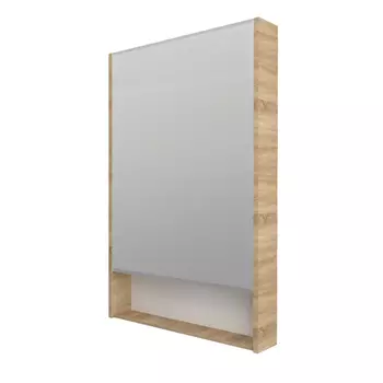 Зеркальный шкаф для ванной 1Marka Mira 60 дуб сонома