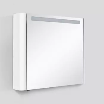 Зеркальный шкаф для ванной Am.Pm Sensation 80 правый белый