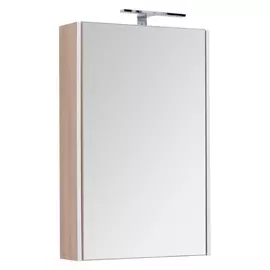 Зеркальный шкаф для ванной Aquanet Августа 58 дуб сонома