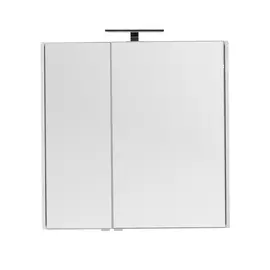 Зеркальный шкаф для ванной Aquanet Августа 90 белый