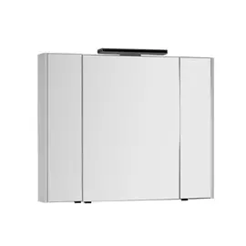 Зеркальный шкаф для ванной Aquanet Франка 105 белый