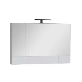 Зеркальный шкаф для ванной Aquanet Нота 100 белый