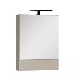 Зеркальный шкаф для ванной Aquanet Нота 50 светлый дуб