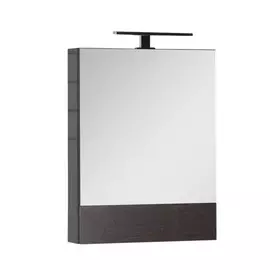 Зеркальный шкаф для ванной Aquanet Нота 50 венге