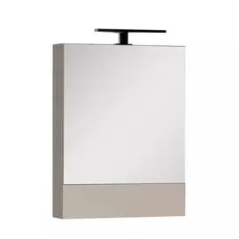 Зеркальный шкаф для ванной Aquanet Нота 58 светлый дуб