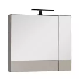 Зеркальный шкаф для ванной Aquanet Нота 75 светлый дуб