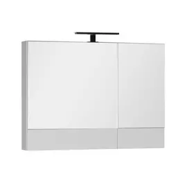 Зеркальный шкаф для ванной Aquanet Нота 90 белый