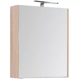 Зеркальный шкаф для ванной Aquanet Остин 65 дуб сонома