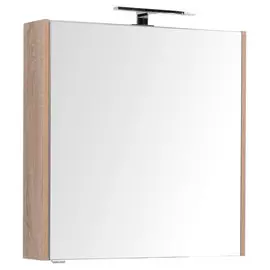 Зеркальный шкаф для ванной Aquanet Остин 75 дуб сонома