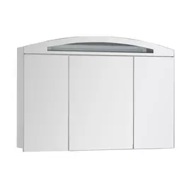 Зеркальный шкаф для ванной Aquanet Тренто 120 белый