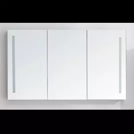 Зеркальный шкаф для ванной BelBagno SPC-3A-DL-BL-1200 Bianco Lucido
